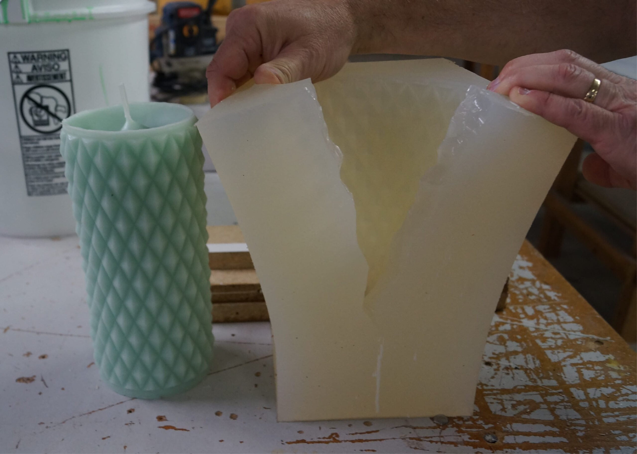 Autumn Leaves Scent Candle Making