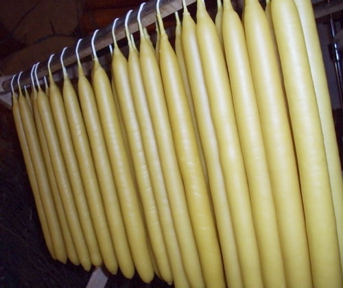 Beeswax Candle Making 1 beeswax candle making