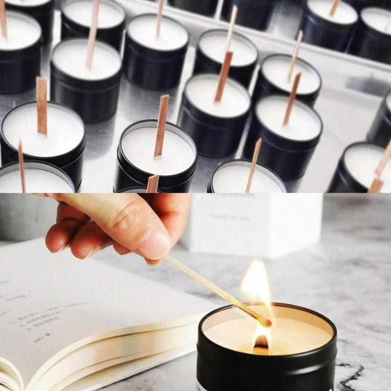 Candle Making In Jars