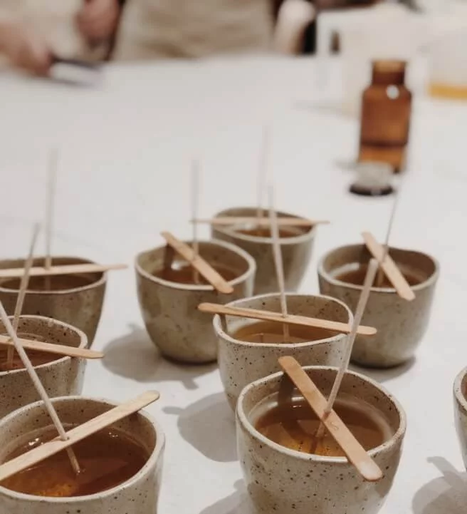 Chocolate Candle Making Using Chocolate Bar