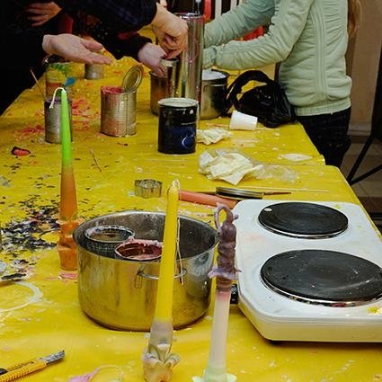 Ear Wax Candle Making 1 Ear Wax Candle Making