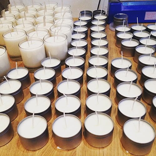 making your own candle kit