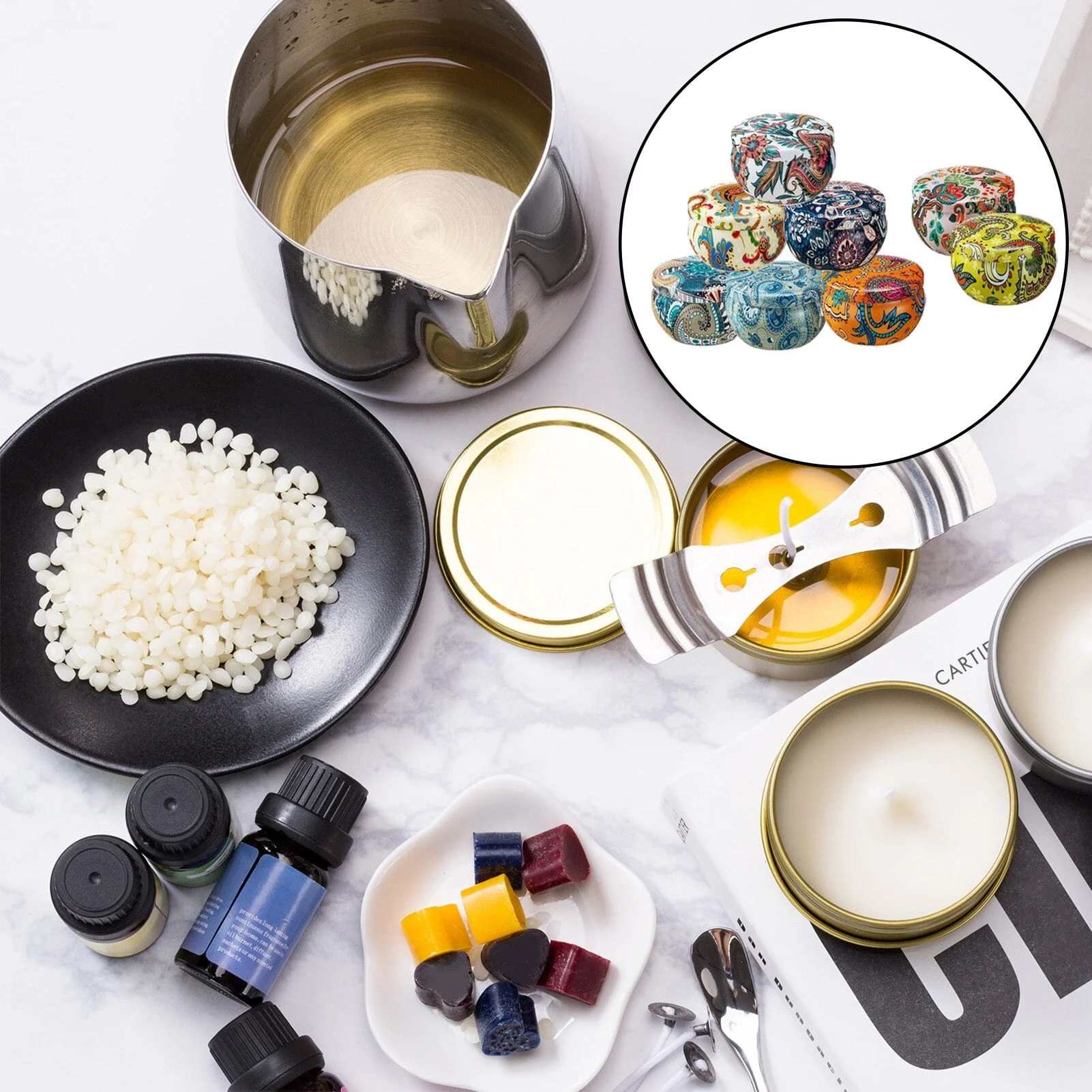 Soy Candle Making Kit Instructions