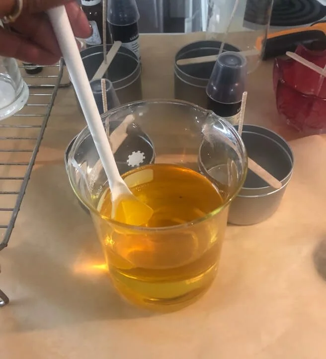 Used Candle Wax