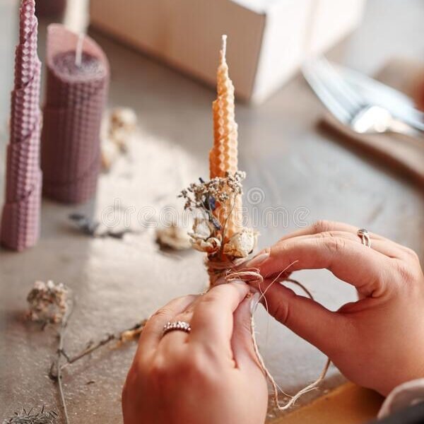 Candle Making In Medieval Times