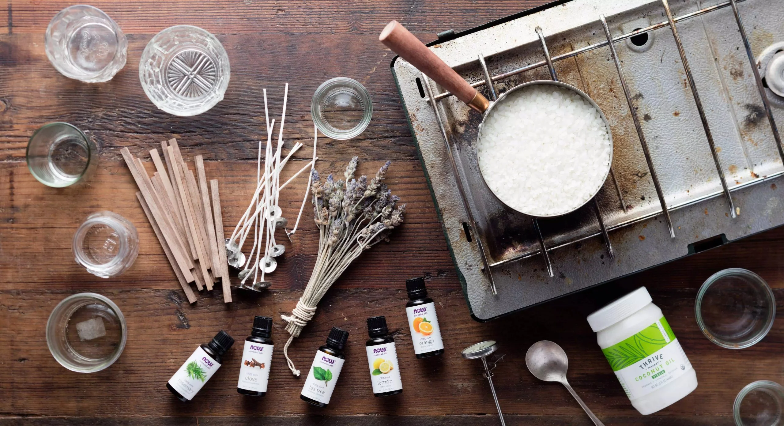 Making Aromatherapy Candles Home