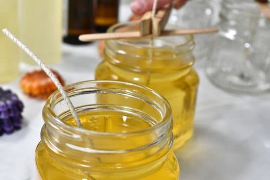 Making Beeswax Candles With Blocks Of Beeswax