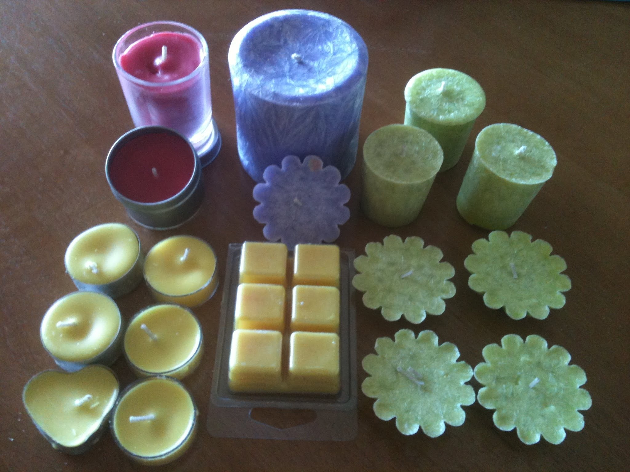 Making Rosemary Candles