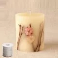4 Inch Clear Glass Containers For Candle Making