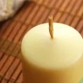 Making Beeswax Jar Candles