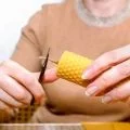 Making Soy Candle With Wax Pot