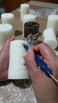 Making Dragon Egg Candle