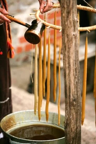 Mottled Oil And Candle Making Mottled Oil And Candle Making