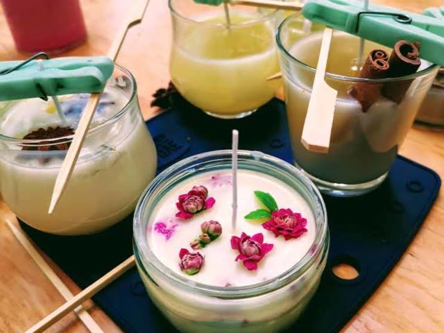 Holding Wick Firm When Making Jar Candles 1 Holding Wick Firm When Making Jar Candles