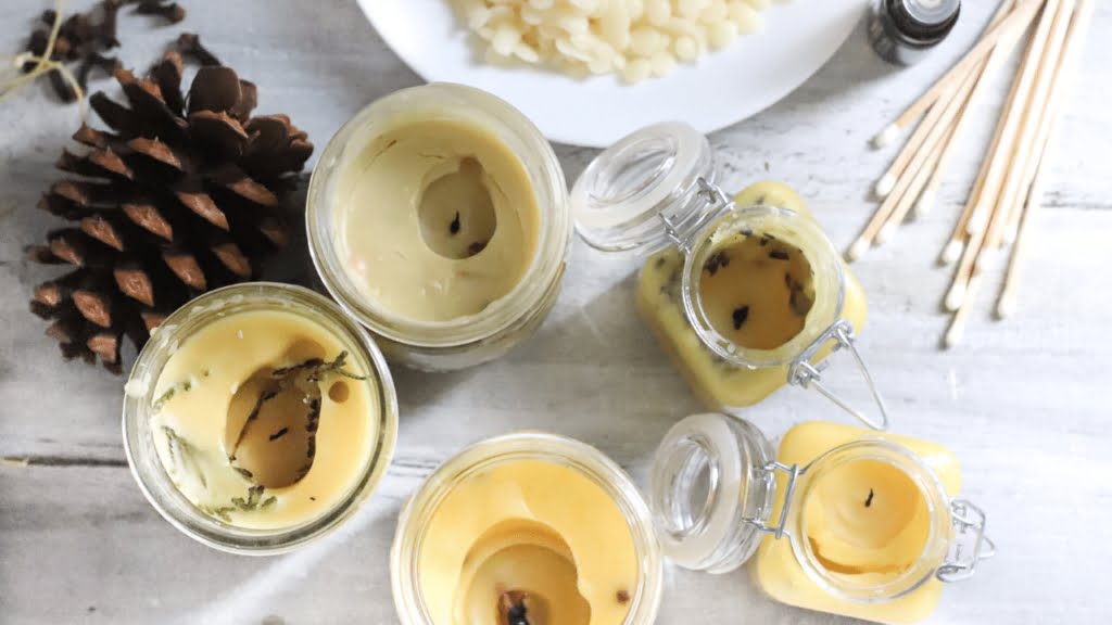 Making a Candle With Liquid Paraffin Candle-making process using liquid paraffin: melting wax, adding fragrance, pouring into molds