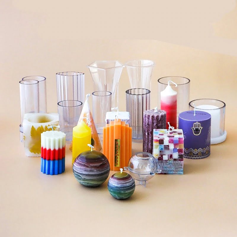 8 OZ TINS FOR CANDLE MAKING: High-quality and durable containers for crafting homemade candles