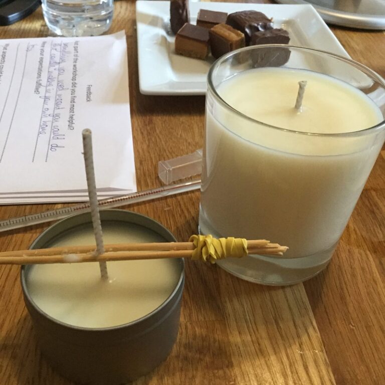 A step-by-step guide on how to get started making candles at home