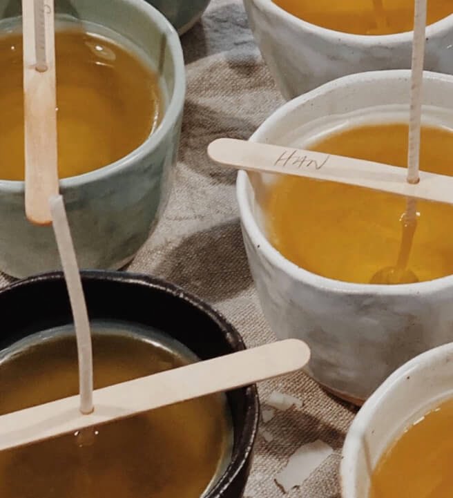 Step-by-step guide on how to heat wax for candle making at home