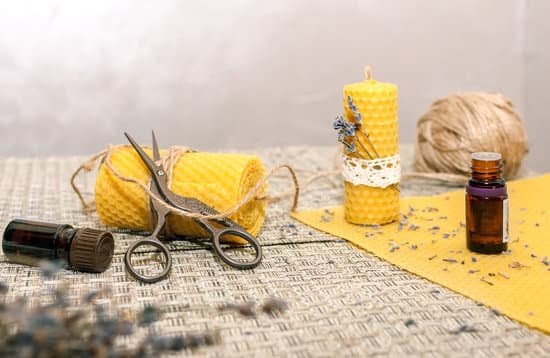 Step-by-step guide to making tapered beeswax candles at home using natural ingredients