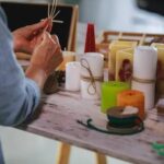 DIY ORGANIC CANDLE MAKING: Handcrafted soy candles with natural essential oils for a healthier home ambiance