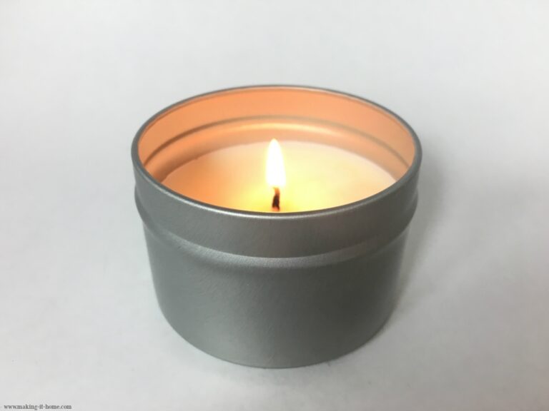 Handmade wine candle making kit - a unique craft experience