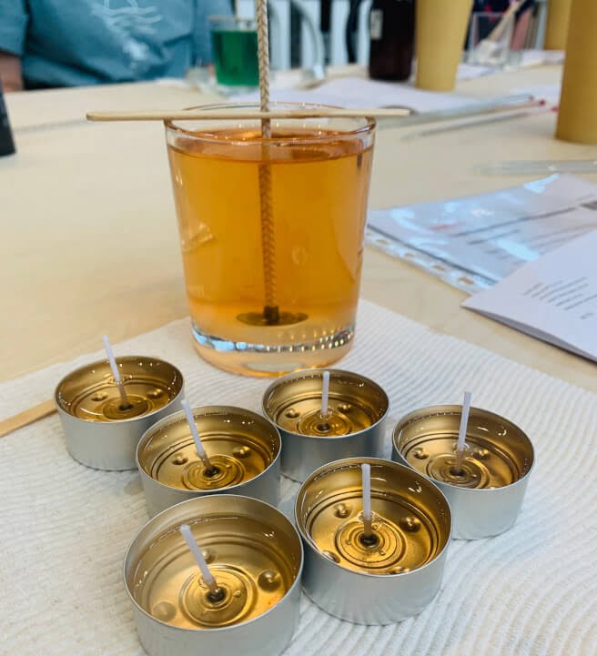 Step-by-step guide for making silicone molds for candles: MAKING SILICONE MOLDS FOR CANDLES