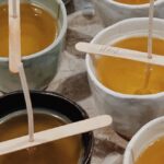 Parts for Making Candle Holders Assorted parts for making candle holders, including base, stem, and holder