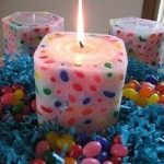 Candle Making Design I Candle making design with intricate patterns and vibrant colors for unique homemade candles