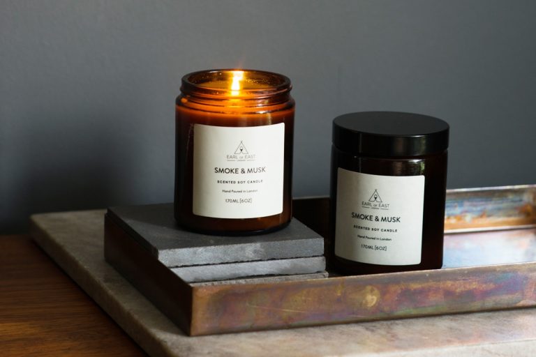 Handcrafted soy candles in unique scents perfect for any home