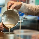 Efficient tool for melting wax in candle-making process