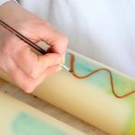 Tool for Making Wood Candle Holders Wood candle holder tool for crafting candles