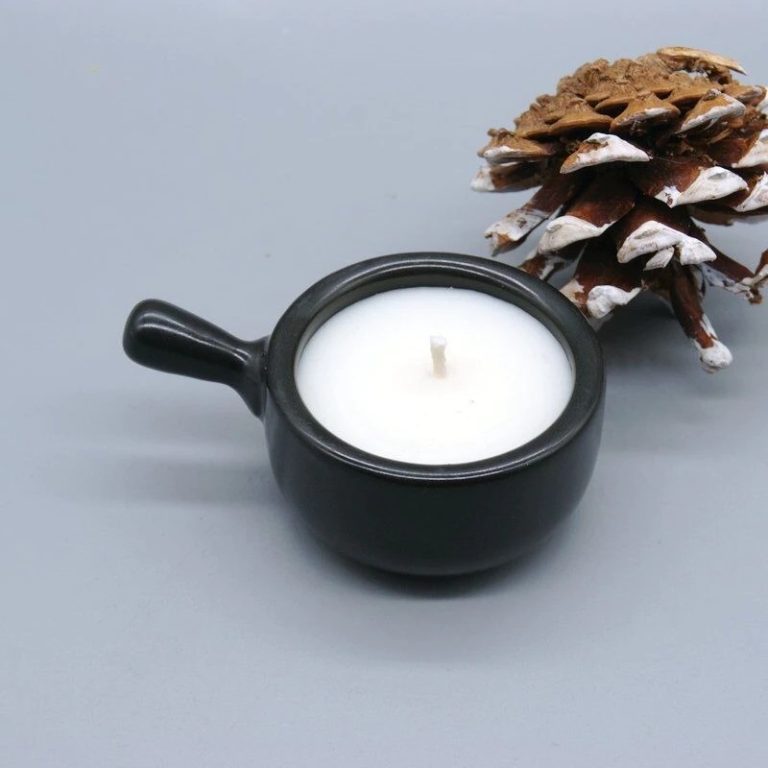 Varieties of wax for candle making include soy, beeswax, and paraffin. Try different types