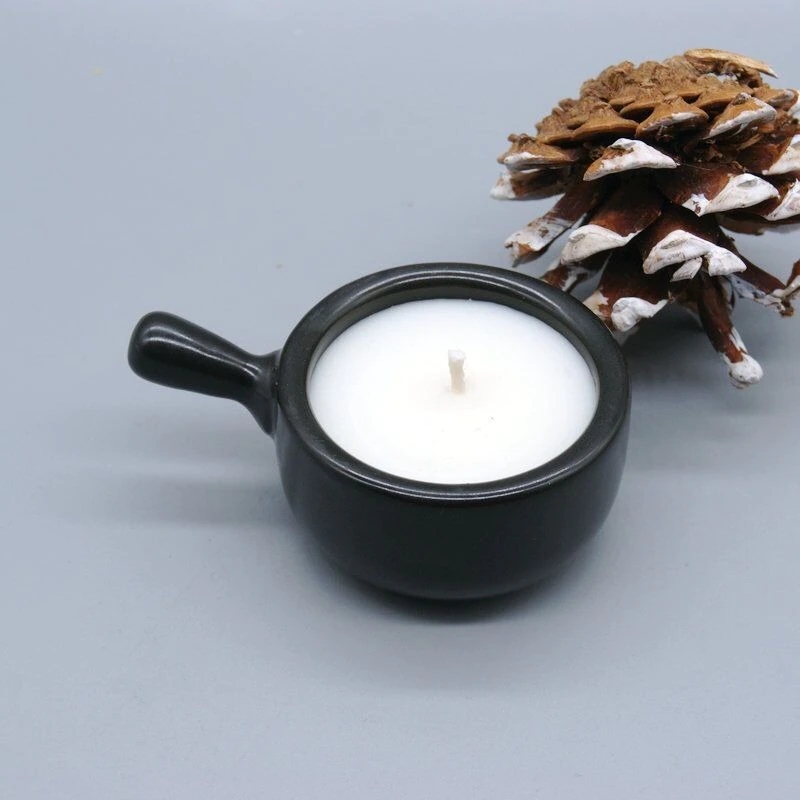 Varieties of wax for candle making include soy, beeswax, and paraffin. Try different types