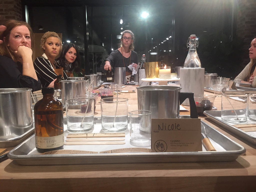 Sensual candle scents for making love, setting the perfect mood of romance and intimacy