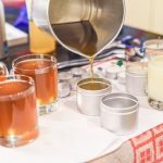 Making Colored Candle Flames Vibrant hues from special chemicals transform candle flames - making colored candle flames