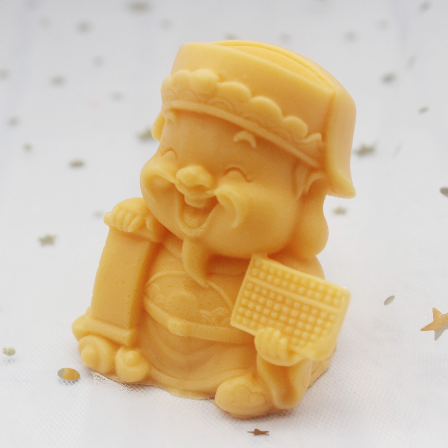 130-140°F to ensure uniform and clean burns