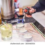 Birch bark candles - handmade with traditional techniques